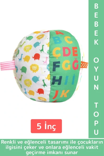 Eğlenceli İlgi Çekici Motor Beceri Koordinasyon Geliştiren Okul Öncesi Çocuk Bebek Eğitici Oyun Topu
