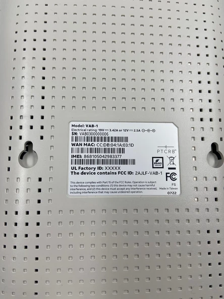 AT&T VAB-1 İş Gelişmiş İletişim Yönlendiricisi için Telefon Router - 5