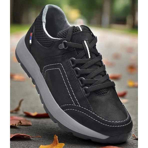 1640 Ortopedik Taban Hakiki Deri Erkek Ayakkabı Mevsimlik Kışlık Erkek Ayakkabı ürün görseli