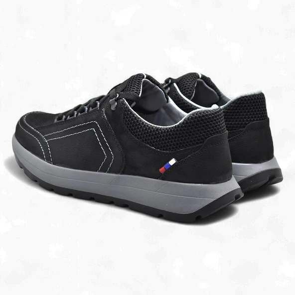 1640 Ortopedik Taban Hakiki Deri Erkek Ayakkabı Mevsimlik Kışlık Erkek Ayakkabı - Resim 5