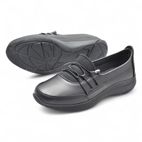 112 Ortopedik Taban Günlük Kadın Ayakkabı Babet Casual Günlük Ayakkabı - 2