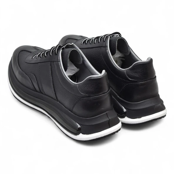 1217-1 Ortopedik Taban Hakiki Deri Günlük Erkek Ayakkabı Kauçuk Taban Casual Ayakkabı - 12