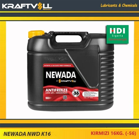 Yag & Antıfırız Antıfrız-Coolant Newada (-56) Kirmizi 16kg. - Newada Nwd K16 ürün görseli