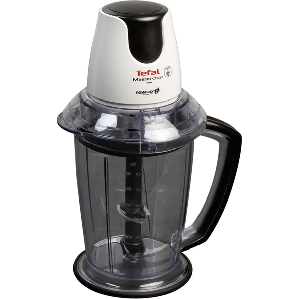 TEFAL MASTERCHOP POWELİX MAXİ 4 BIÇAKLI BEYAZ RONDO VE DOĞRAYICI MB470B30 - 1
