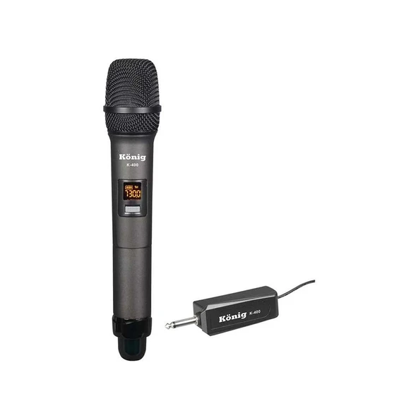 KÖNİG K-400 Uhf Telsiz El Mikrofon ürün görseli