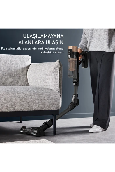 Tefal X-Force Flex 14.80 Animal Care TY9B74WO Şarjlı Dikey Süpürge - Resim 6