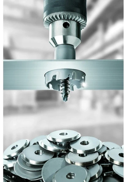 Tct Metal Paslanmaz Delme Panç 46 MM - Resim 3