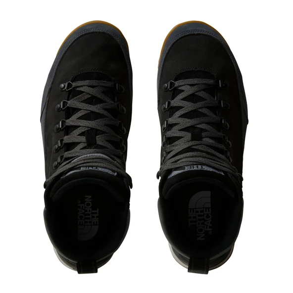 The North Face Back To Berkeley IV Leather Erkek Bot Black Asphalt Grey - Resim 4