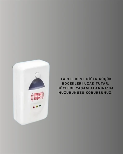 Bakım Gerektirmeyen Ultrasonik Haşere Kovucu – Uzun Ömürlü Kullanım - 2