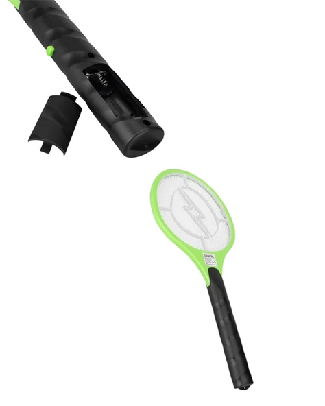 Yüksek Gerilimli Elektronik Sinek Öldürücü – Pil ile Çalışan, Güvenlik Izgaralı - 2