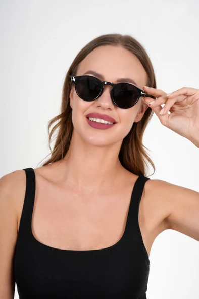 1066 C6 49 De Valentini Polarize Güneş Gözlüğü - Resim 3