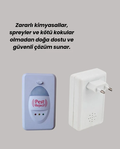 Geniş Alan Kapasiteli Sessiz Enerji Tasarruflu Haşere Kovucu - 3
