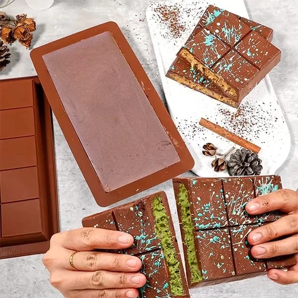 Dubai Çikolatası Kalıbı Çikolata Kalıbı Bpa Free (5250) - 5