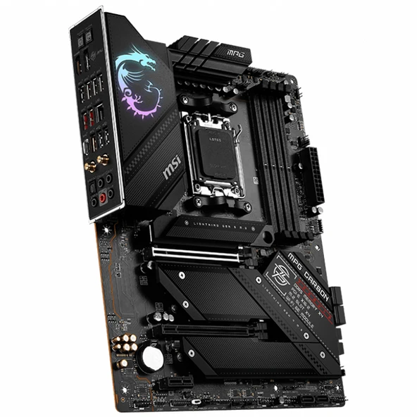 MSI MPG B650 CARBON WIFI DDR5 6600MHz(OC) HDMI DP M.2 ATX - Resim 3