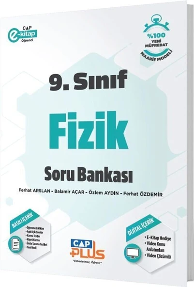 9. Sınıf Fizik Plus Soru Bankası Çap Yayınları