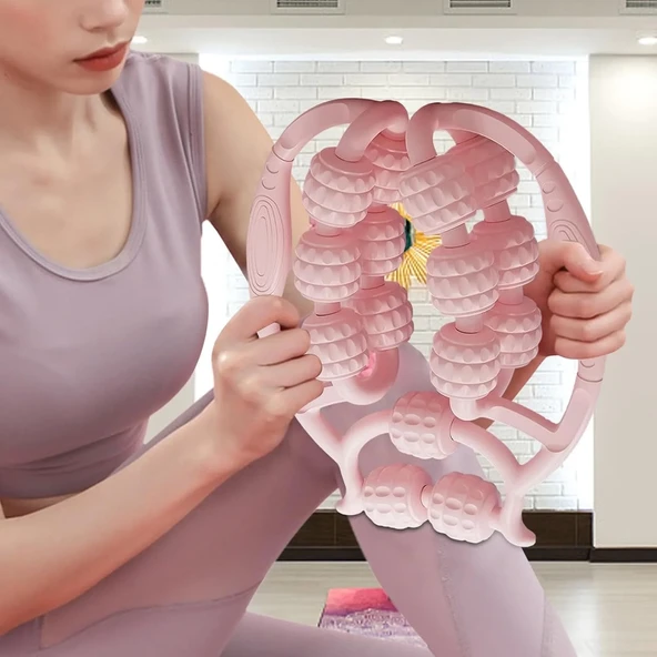 15 Tekerlekli Bacak Boyun Kol Masaj Aleti (5250) - Resim 5