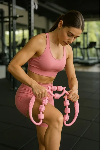 9 Tekerlekli Boyun Bacak Ayak Bel Masaj Aleti Çok Fonksiyonlu Manuel (5250) - 3