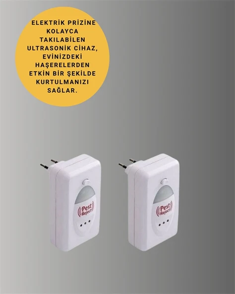 Bakım Gerektirmeyen Ultrasonik Haşere Kovucu – Uzun Ömürlü Kullanım - 3