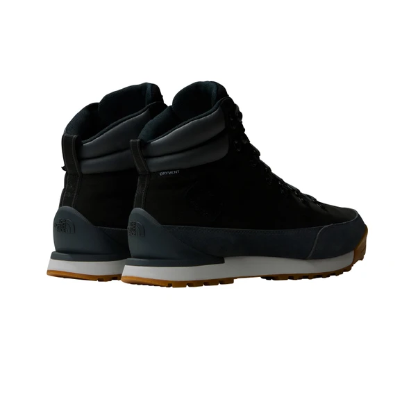 The North Face Back To Berkeley IV Leather Erkek Bot Black Asphalt Grey - Resim 3