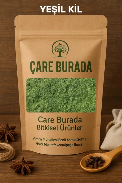 Yeşil Toz Kil 200 Gr ürün görseli 1