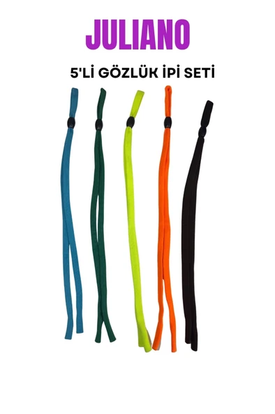 Ayarlanabilir 5li Gözlük İpi Seti - Resim 2
