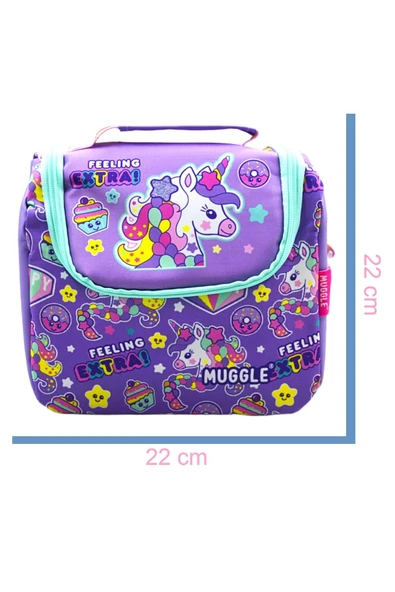 MUGGLE Always Happy Tek Bölmeli Beslenme Çantası (MU-5813) - 3