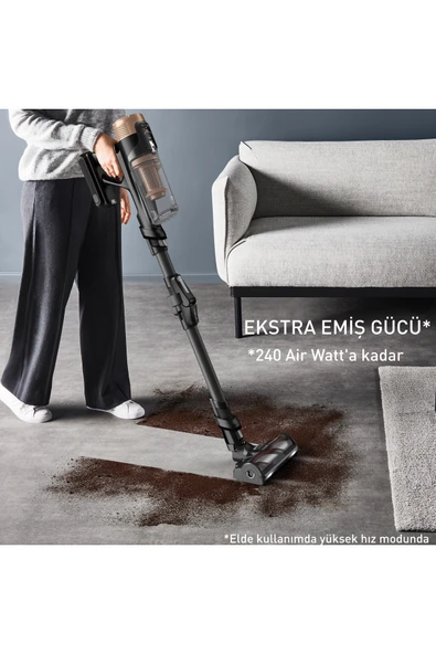 Tefal X-Force Flex 14.80 Animal Care TY9B74WO Şarjlı Dikey Süpürge - Resim 3