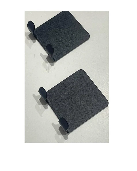 Zhltools Paslanmaz 2li Traş Bıçağı Tutucu Banyo Lif Askısı Çok Amaçlı Askı - Resim 6