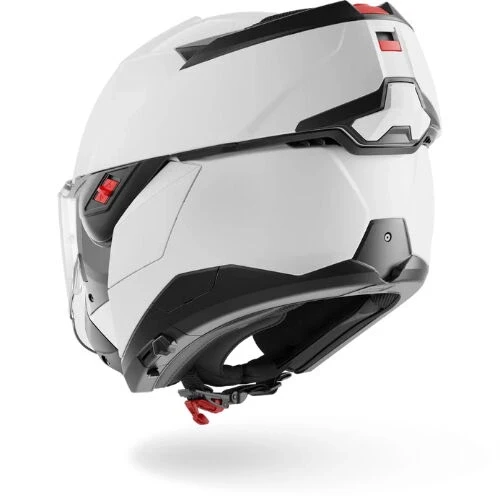 Kask Shark Oxo Blank Beyaz Çene Açılır - Resim 4