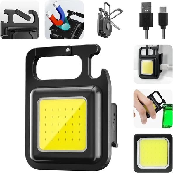 Anahtarlıklı Fener Fener Cob Led (5250) - 2