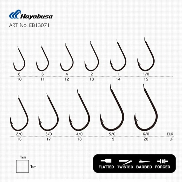 Hayabusa HFKS 130 Kısa Pala Dövme Çupra İğnesi - Resim 3