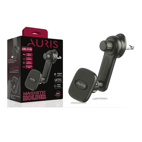 Auris H105 Araç İçi Havalandırma Manyetik Telefon Tutucu - 2