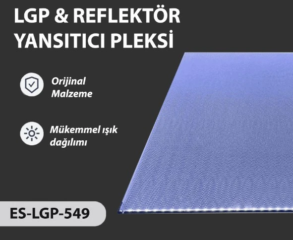 UE65JS9000TLGP, REFLEKTÖR, YANSITICI, LGP, PLEKSİ, MİKA ürün görseli