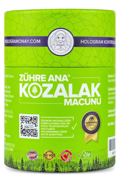 Zühre Ana Kozalak Macunu - Çam Kozalağı Macunu Hologramlı Ürün ürün görseli 1