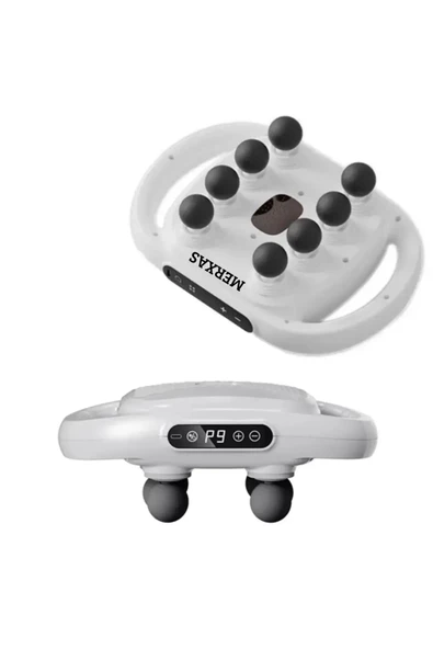 8 Başlıklı Şarjlı Isıtmalı Masaj Aleti (5250) - 4