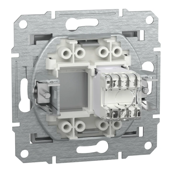 Schneider Electric EPH4700161 Asfora Alüminyum 1xRJ45 Cat6 UTP Priz - Resim 2