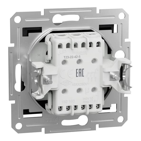 Schneider Electric EPH2100171 Asfora Antrasit Üçlü Anahtar - 2