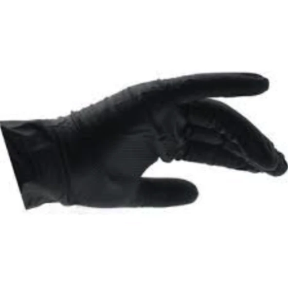 Has-Pet Siyah Nitril Eldiven 50 Adet ürün görseli