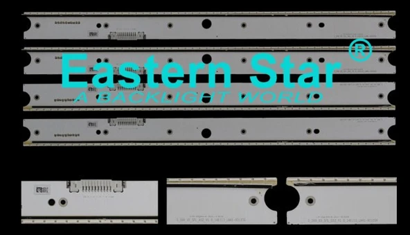 SAMSUNG, BN96-34776A, BN96-34777A, UE65JS9000T, TV LED BAR - 1