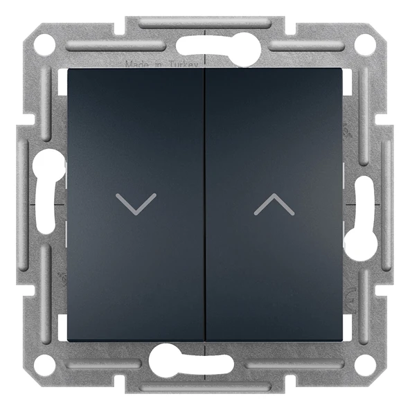 Schneider Electric EPH1300571 Asfora Antrasit Jaluzi Anahtar - 1