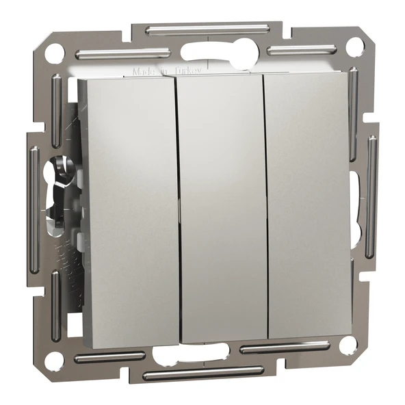 Schneider Electric EPH2100169 Asfora Bronz Üçlü Anahtar - 1