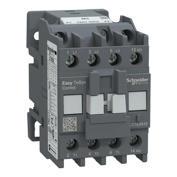 Schneider Electric LC1E0910B5 3X9A 4kW 24AC NA Kontaktör - 1