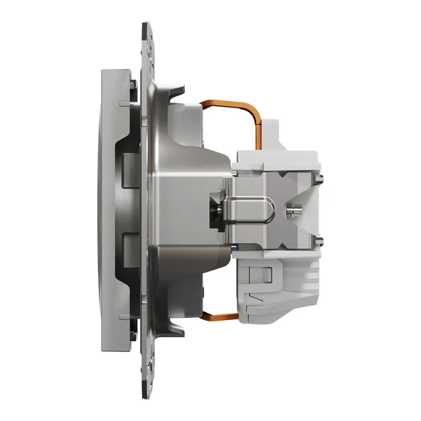 Schneider Electric EPH2900161 Asfora Alüminyum Topraklı Priz - Resim 4