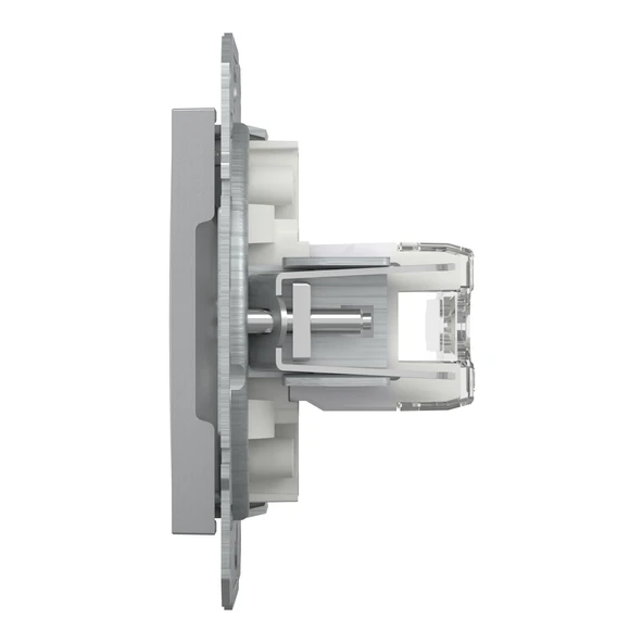 Schneider Electric EPH4800161 Asfora Alüminyum 2xRJ45 Cat6 Utp Priz - Resim 3