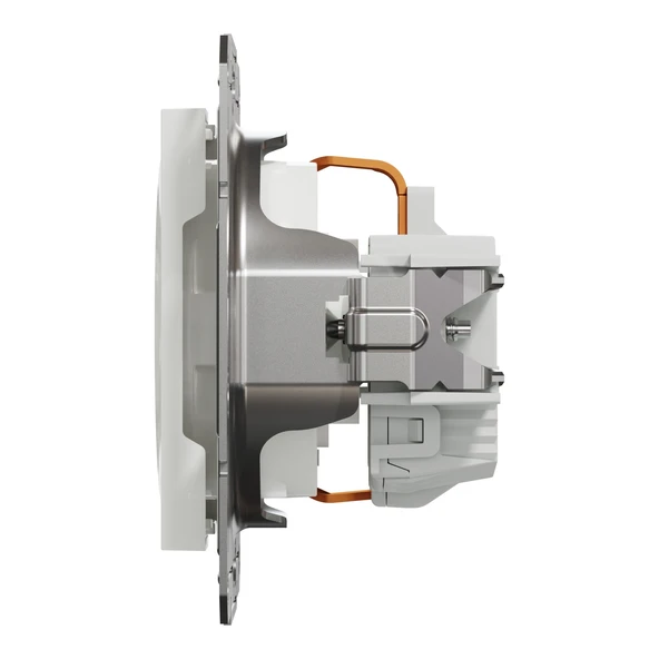 Schneider Electric EPH2970121 Asfora Beyaz Topraklı Priz - Resim 4