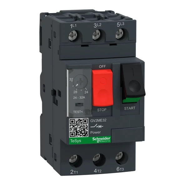 Schneider Electric GV2ME32 24-32A Motor Koruma Şalteri - 1