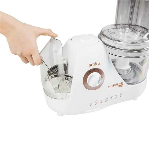 Arnica Prokit 444 Plus Rose Kompakt Mutfak Robotu - Resim 3