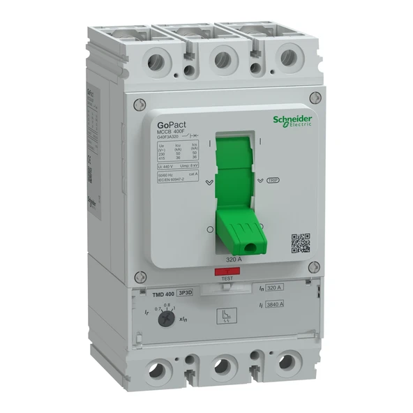 Schneider Electric G40F3A320 3x320A 36kA TMŞ 220-320A Ayarlı GoPact ürün görseli 1