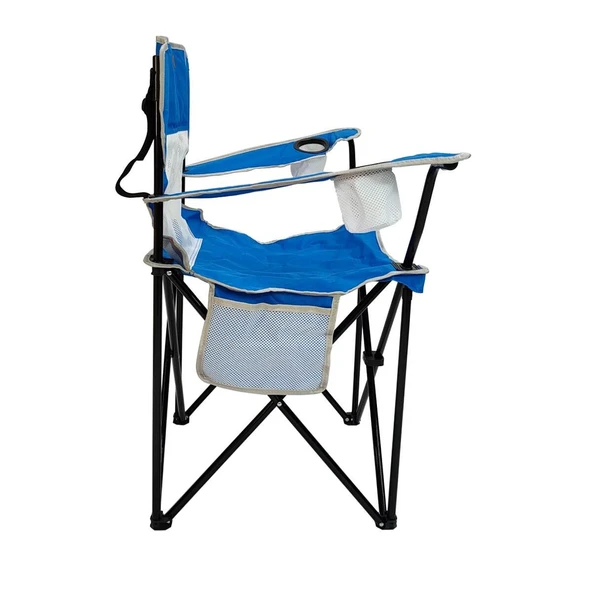 Madfox Harbor Katlanır Kamp Sandalyesi Mavi - Resim 3