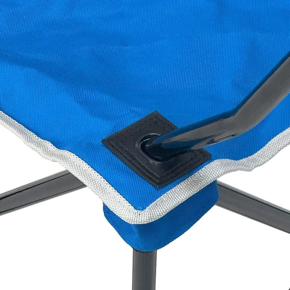 Madfox Harbor Katlanır Kamp Sandalyesi Mavi - Resim 8